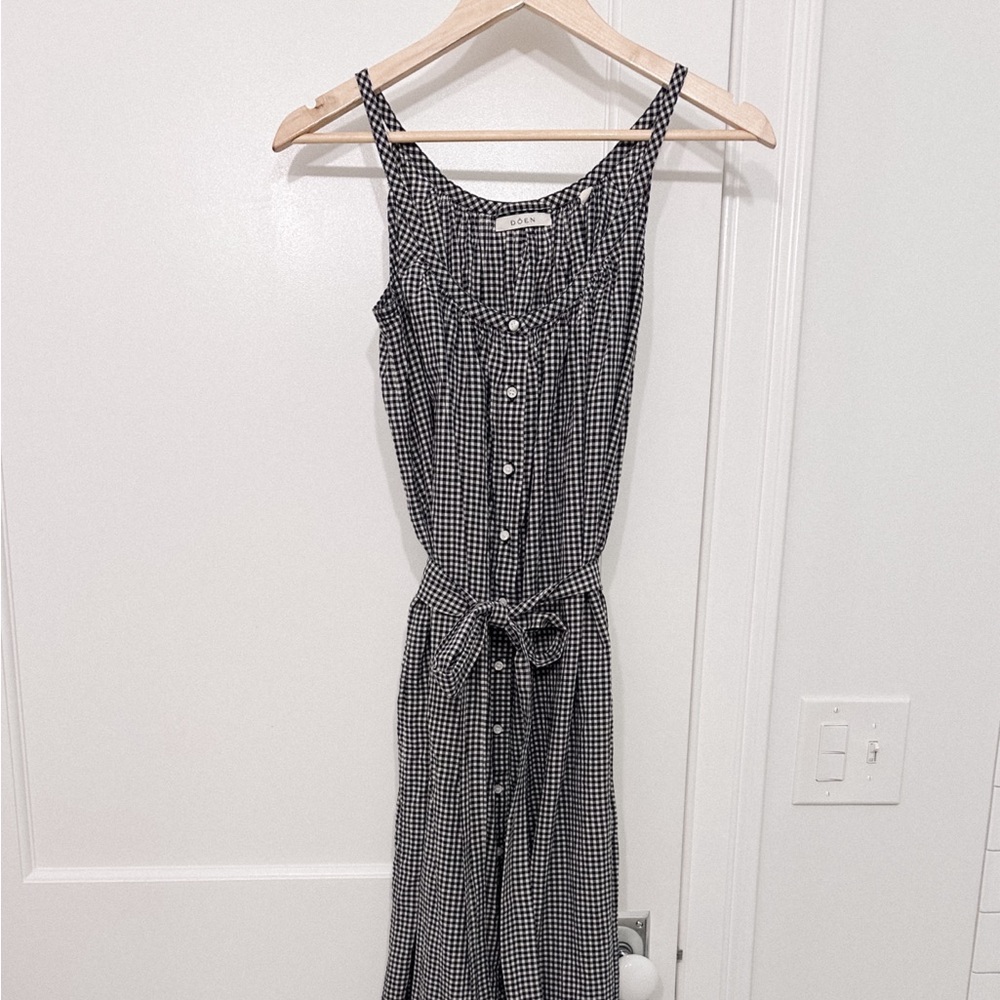 Gingham Cotton Doen Dress size XS
